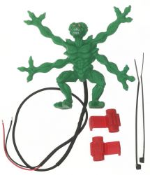 Attack From Mars Big-O Jiggly Martian with Light Up Red Eyes